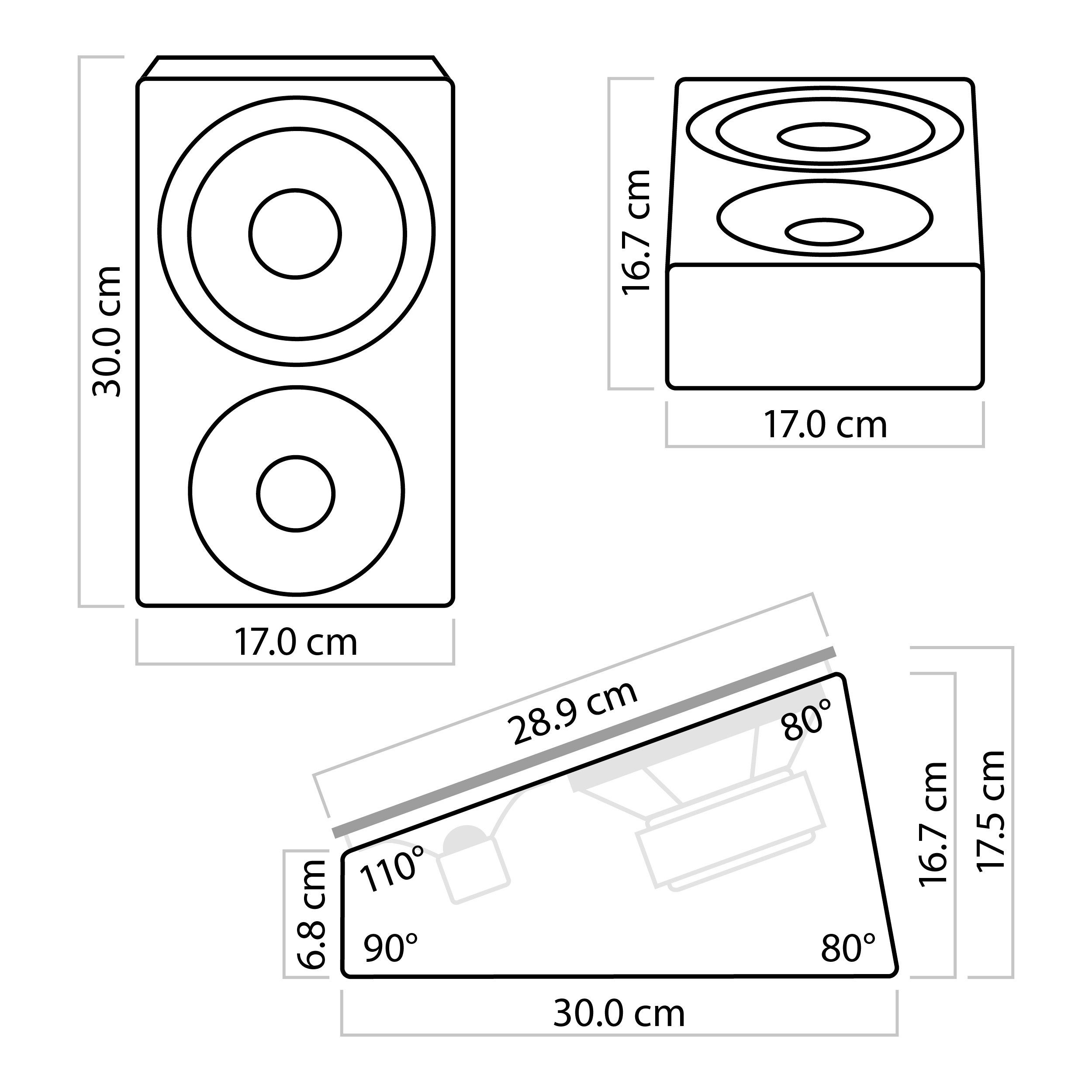Nubert nuLine RS-54 Surround-Lautsprecher (160 W)