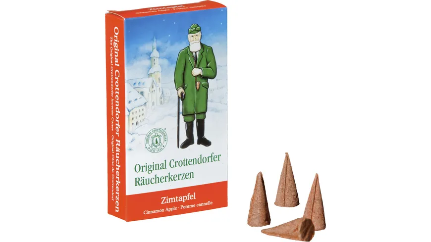 ORIGINAL CROTTENDORFER Räucherkerzen Zimtapfel
