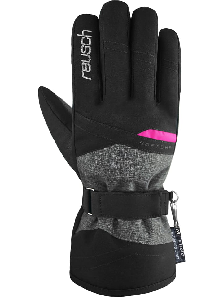 Reusch Skihandschuhe Hellen R-TEX XT in 7771 blck/blck melang/pink glo günstig kaufen