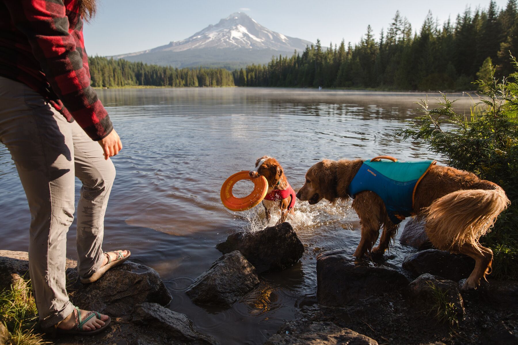 Ruffwear Wasserspielzeug Ruffwear Hydro Plane™ Spielzeug M orange