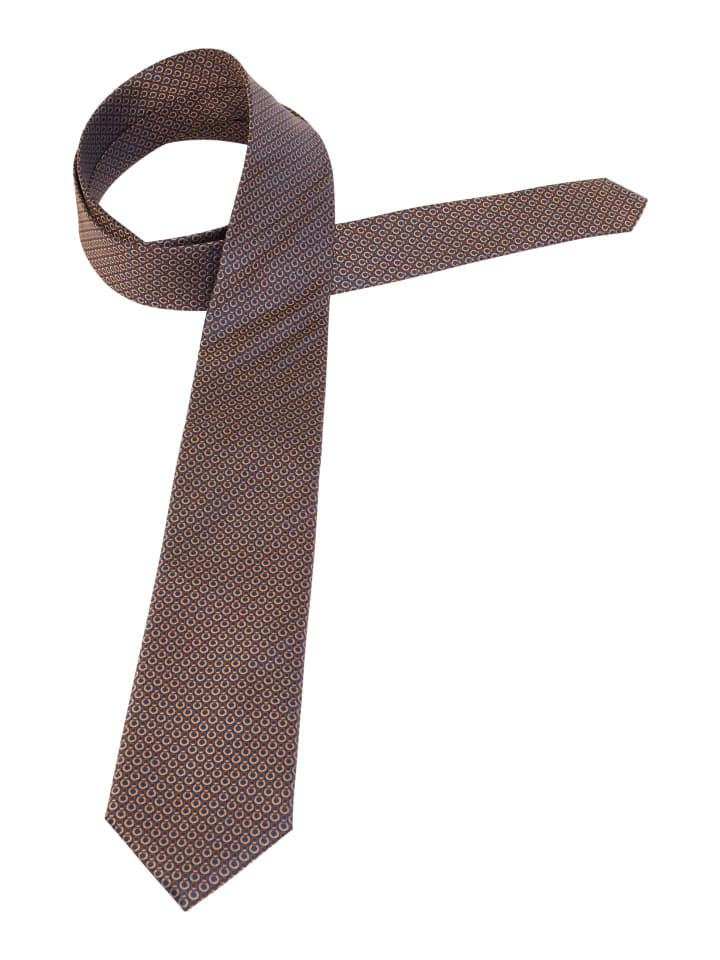 Eterna Krawatte in navy/orange günstig kaufen 142