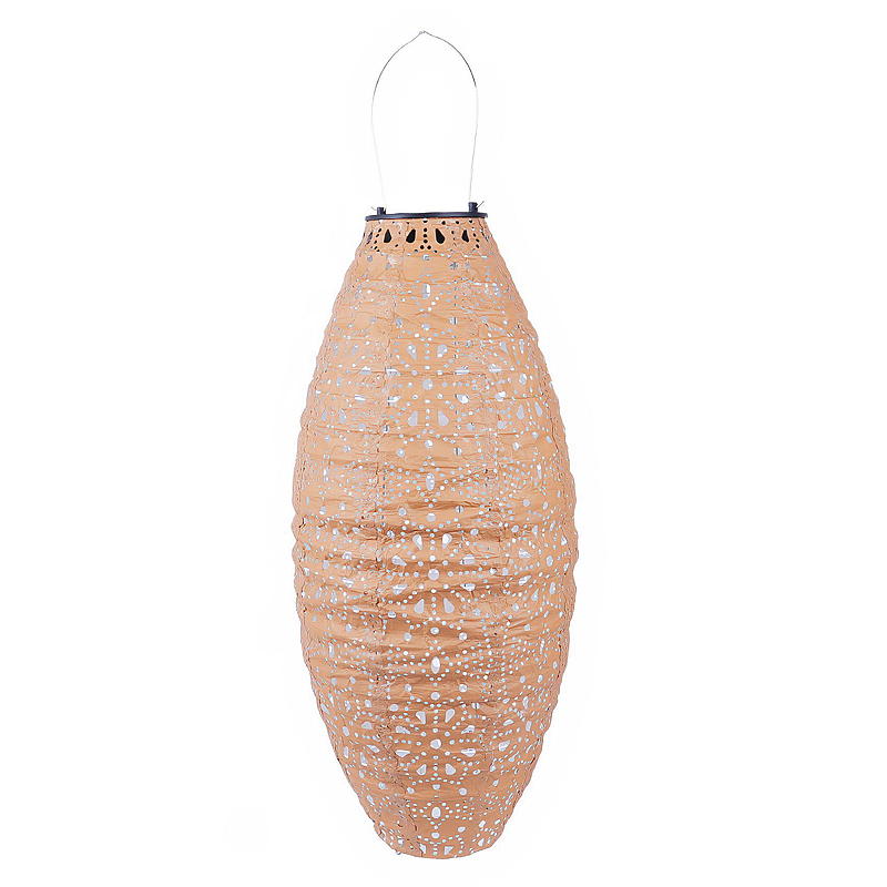 Home Papirlanterne ø 20x45 cm, oval, Flory