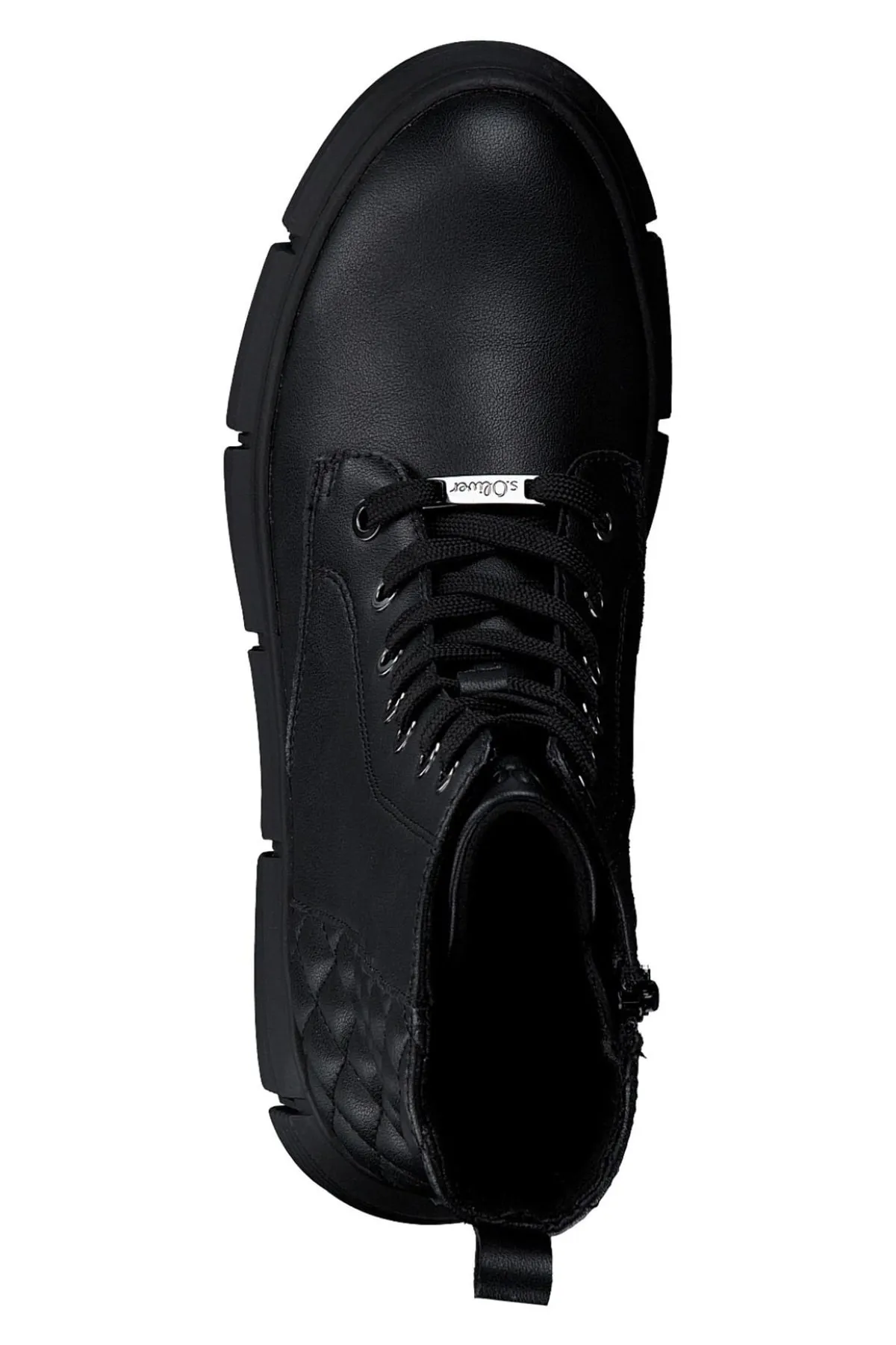 s.Oliver  Stiefelette - Schwarz - Blockabsatz