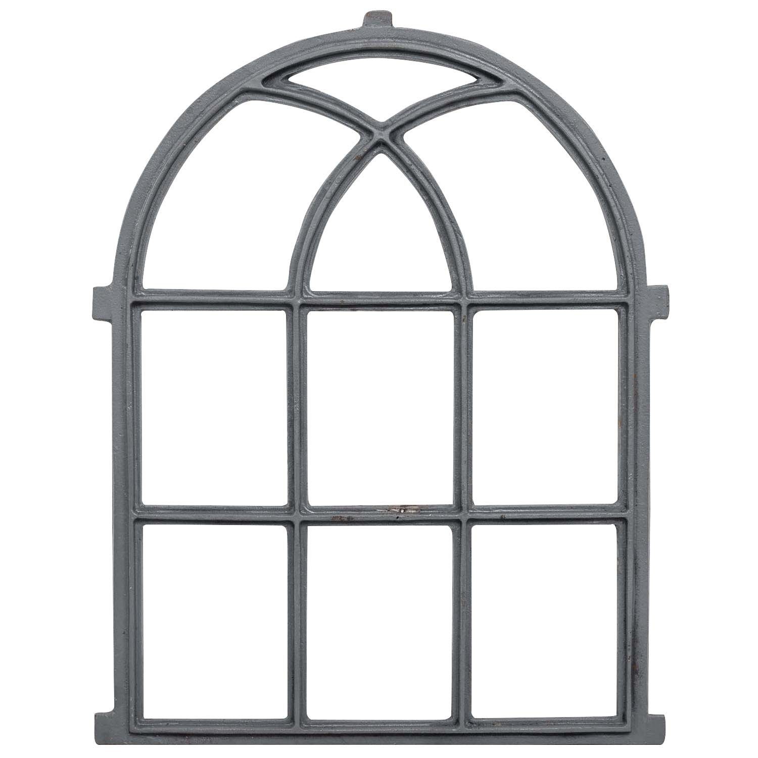 Aubaho Fenster Fenster grau Stallfenster Eisenfenster Scheunenfenster Eisen 72cm Anti