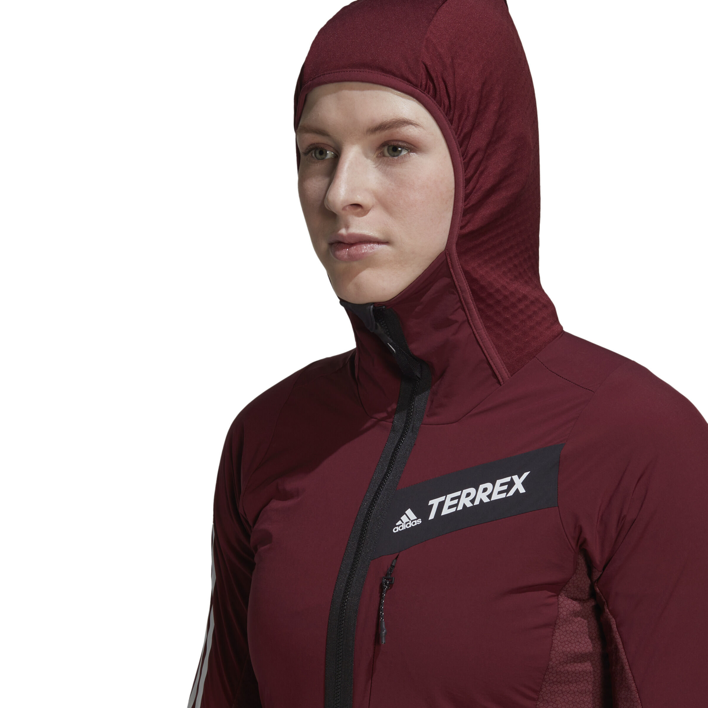 Terrex Flooce Laufjacke Damen - Rot
