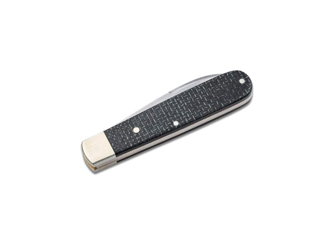 Barlow Prime Jute Micarta Schwarz