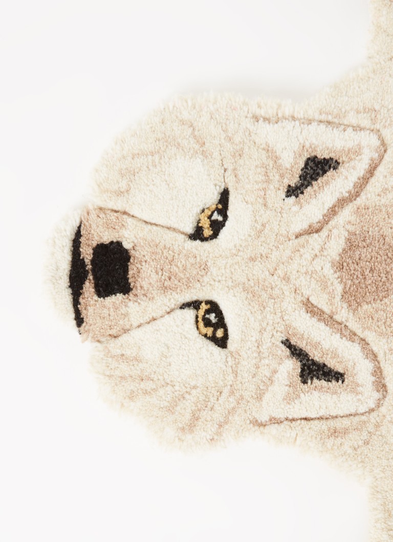 Doing Goods Tapis Amis Woozy Wolf Small rug 102 x 71 cm