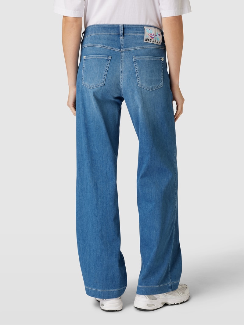 Jeans mit 5-Pocket-Design Modell 'Dream' in hellblau