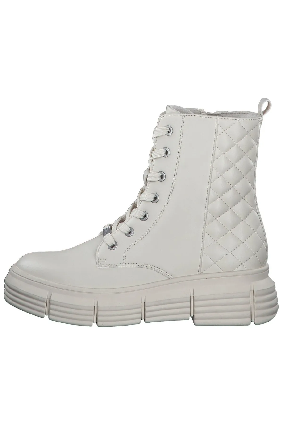 s.Oliver  Stiefelette - Grau - Blockabsatz