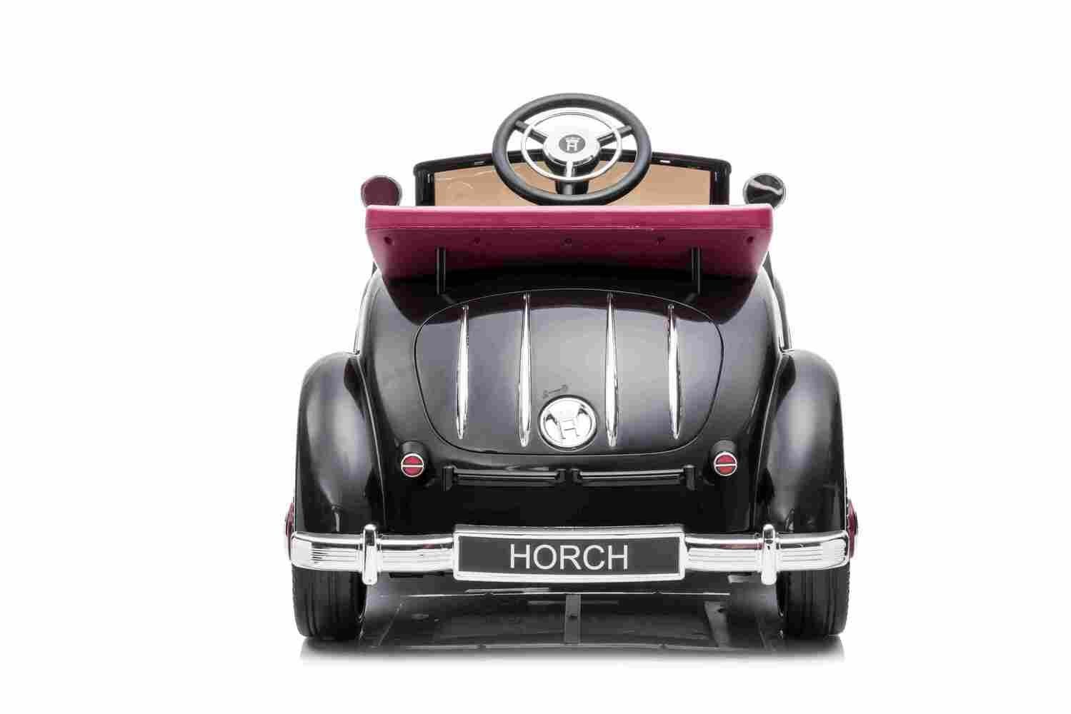 BoGi electric children's car Audi Horch children's vehicle 930V 2x120W vintage EVA 1xchild 1xadult