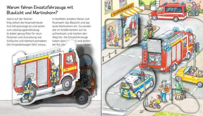 Ravensburger Wieso? Weshalb? Warum? Mein junior zum Hören, Band 2: Einsatzfahrzeuge