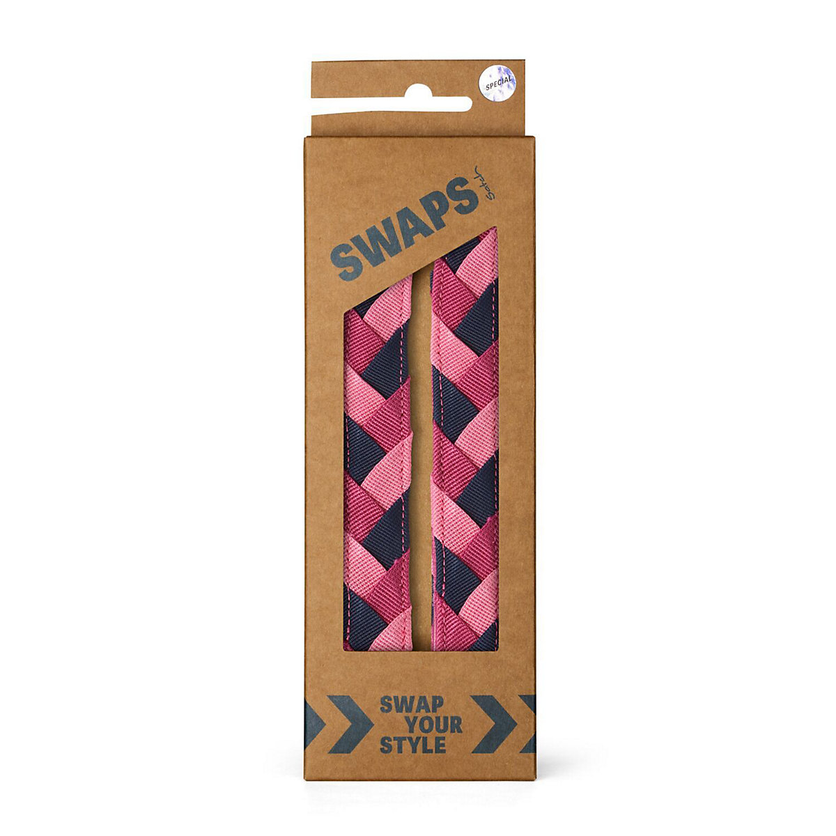 Effect SWAPS Braided Pink, 2 Stück