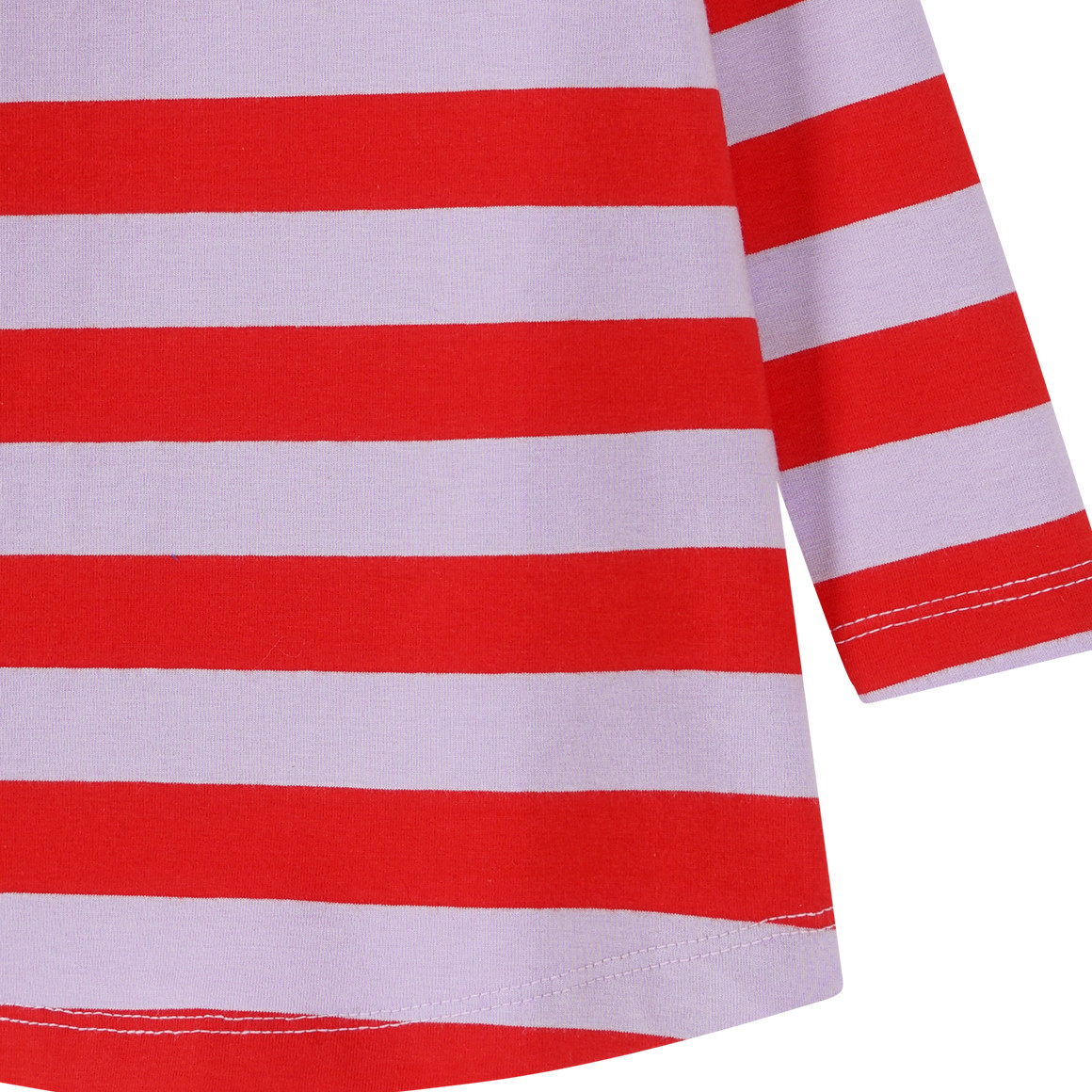 Mädchen Langarmshirt mit Streifen