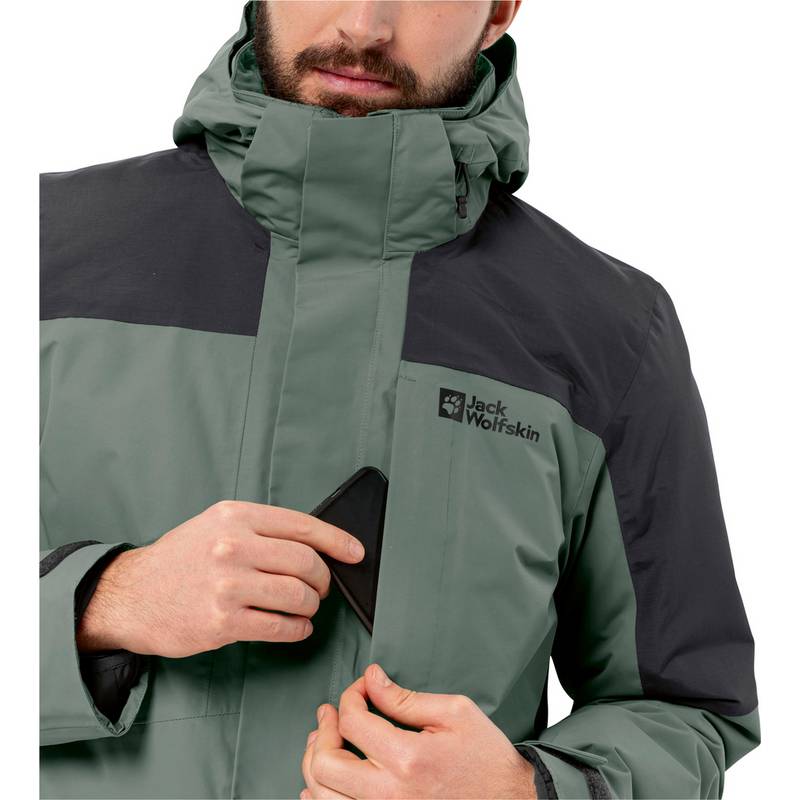Jack Wolfskin ROMBERG 3IN1 Doppeljacke Herren