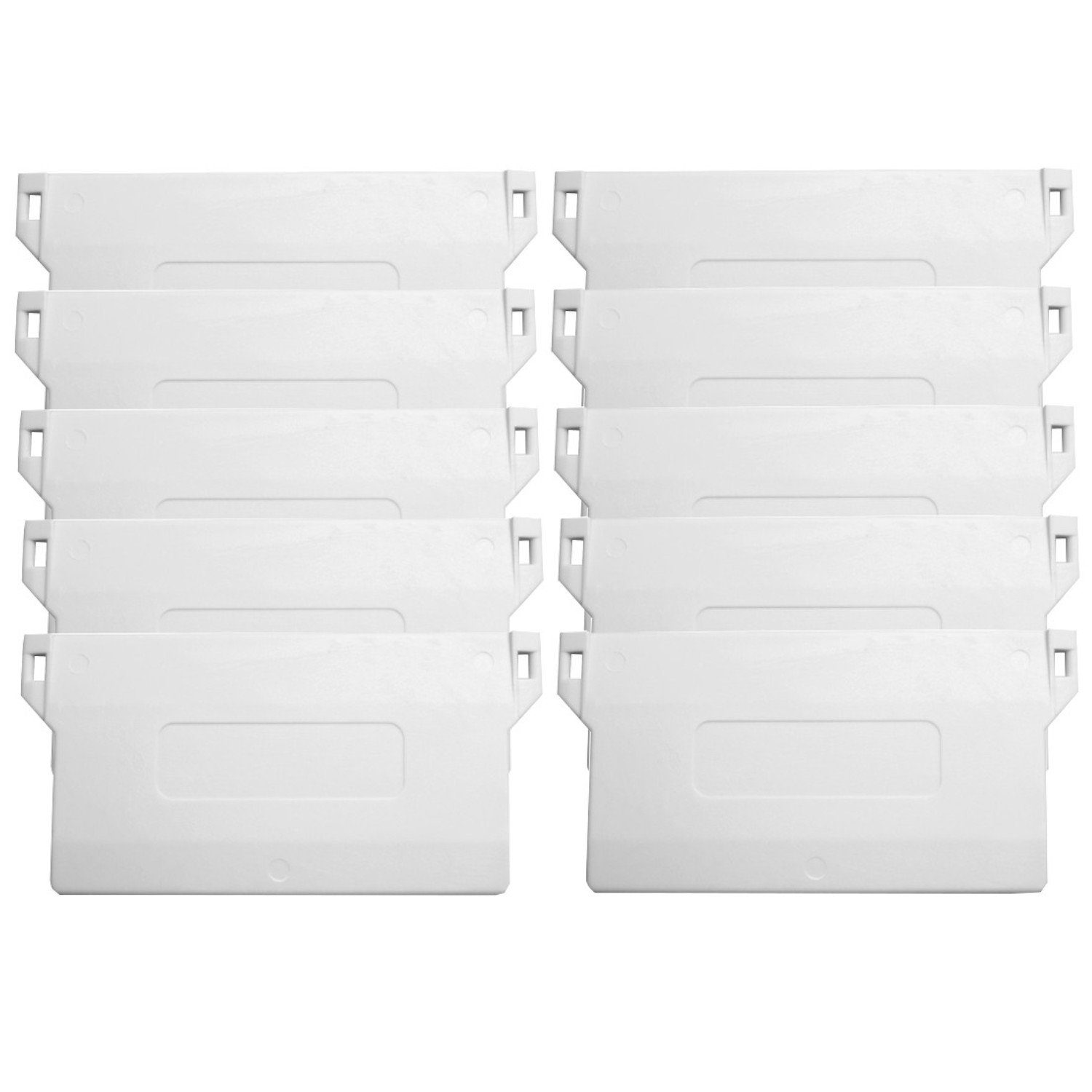 Jalousie zp/obc89, Stop Sun, Streifengewichte 89mm für Vertikal-Jalousien 10 Stück