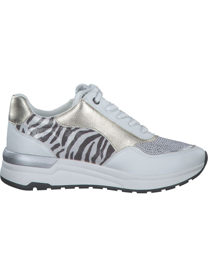 Marco Tozzi Sneakers Low in White comb günstig kaufen