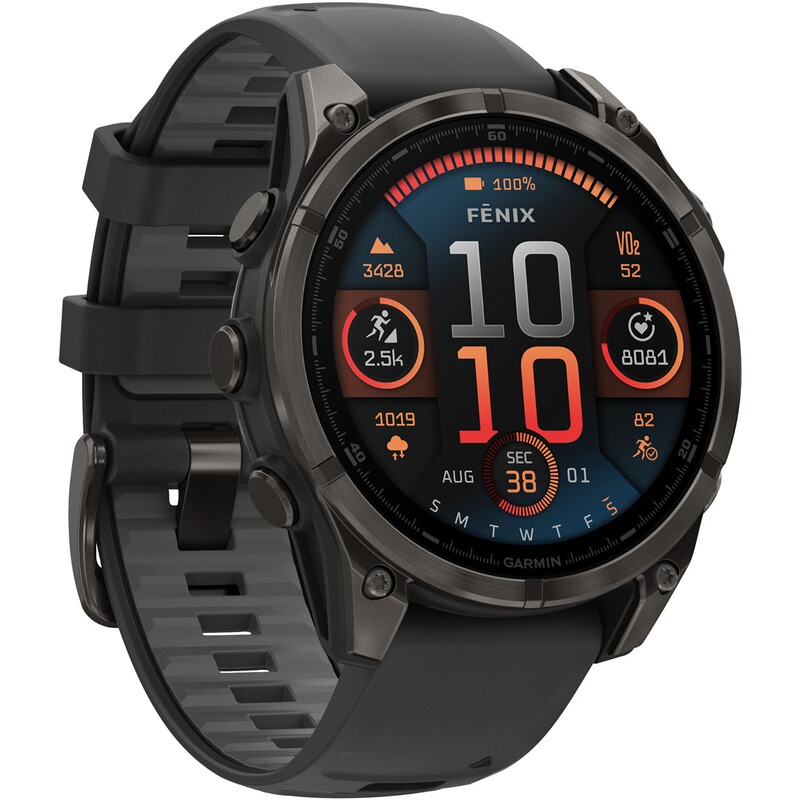 GARMIN Armbanduhr Fenix 8 Sapphire &ndash; AMOLED 47 mm