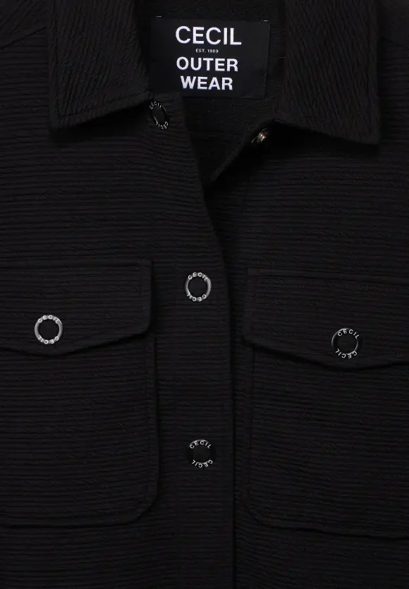 CECIL Shirtjacke mit Struktur