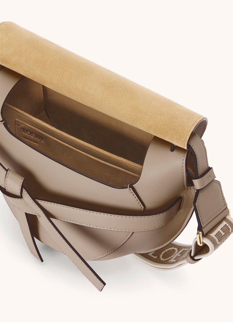 LOEWE Gate maza teļa ādas plecu soma