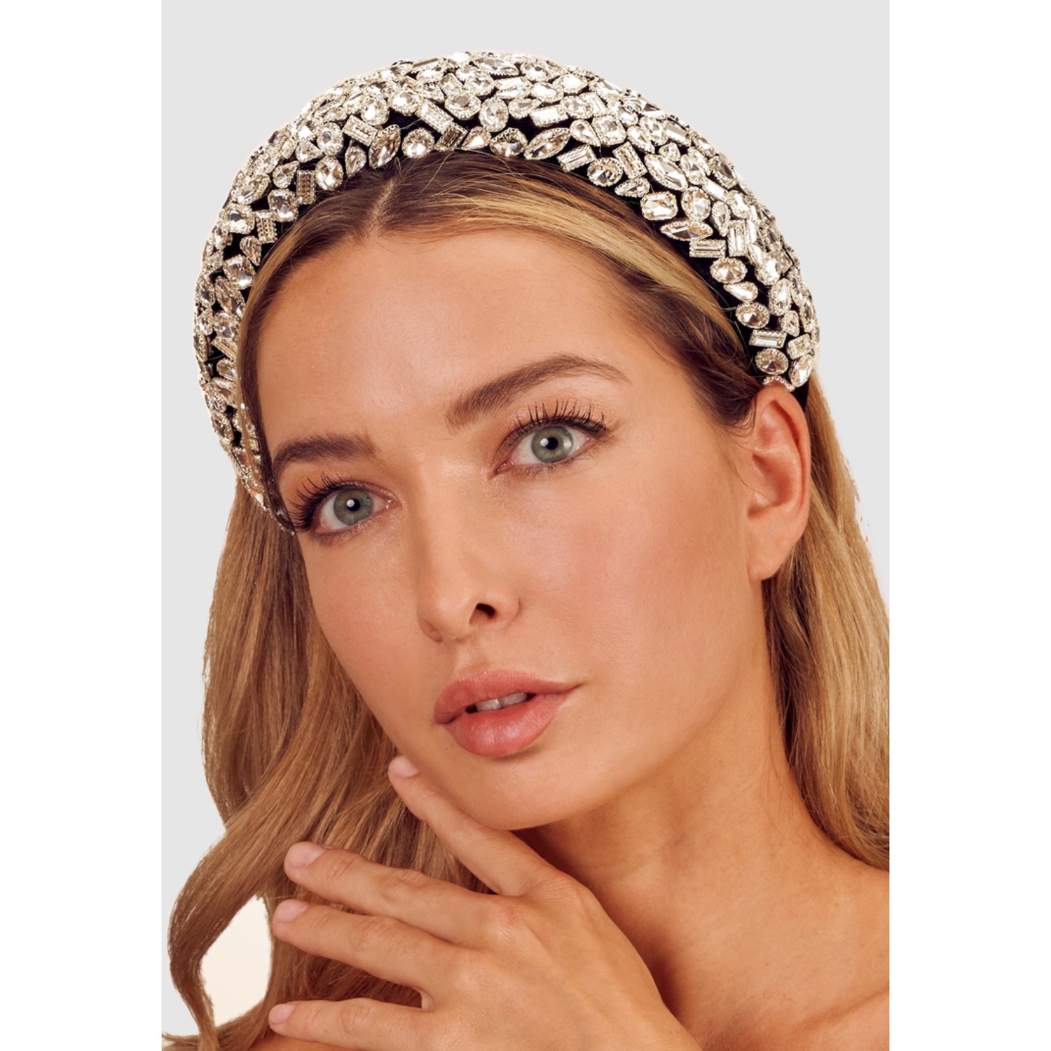 Haarreif On the Rocks mit funkelnden Strass-Steinen