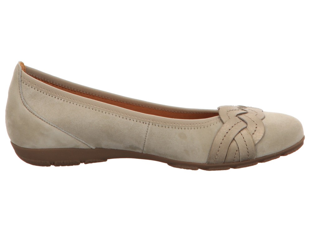 GABOR Ballerinas beige Gabor Fashion Sportlicher Ballerina 24.1