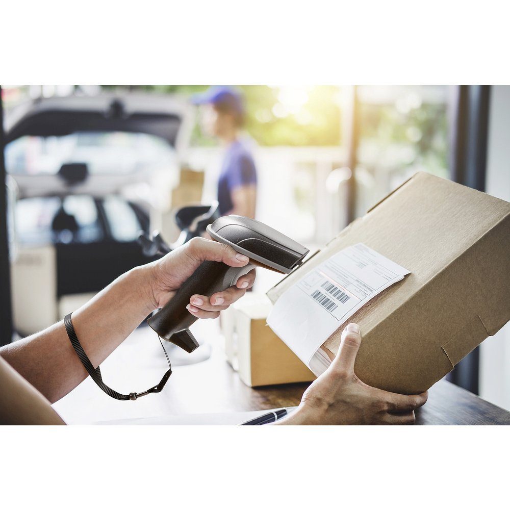 Renkforce Renkforce LS6300BU USB-Kit Barcode-Scanner Bluetooth® 1D Laser Schwarz Scanner