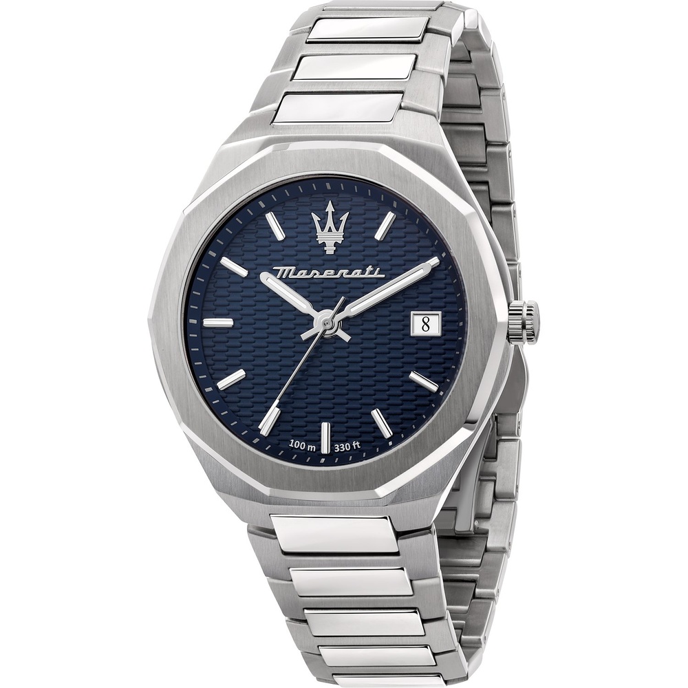 Maserati Montre pour hommes Acier inoxydable Montre
