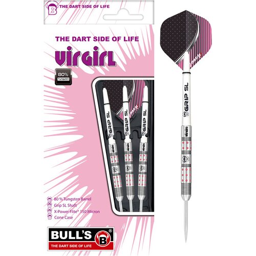 BULL'S DARTPFEIL VIRGIRL VR1 STEEL DART