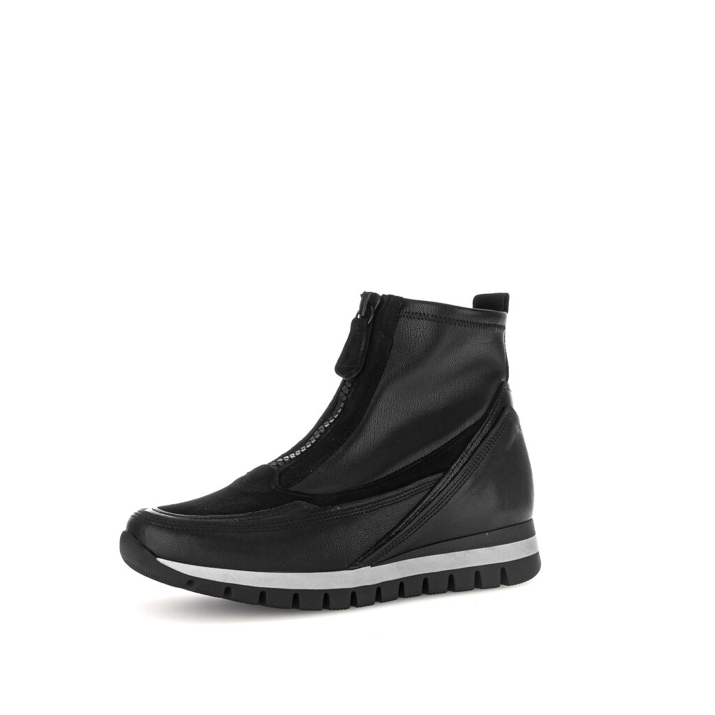 Gabor comfort Sportliche Stiefelette schwarz