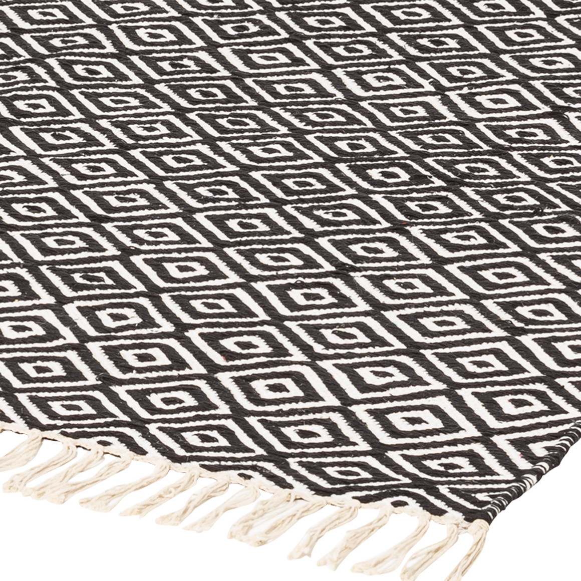 Teppich mit Rautenmuster