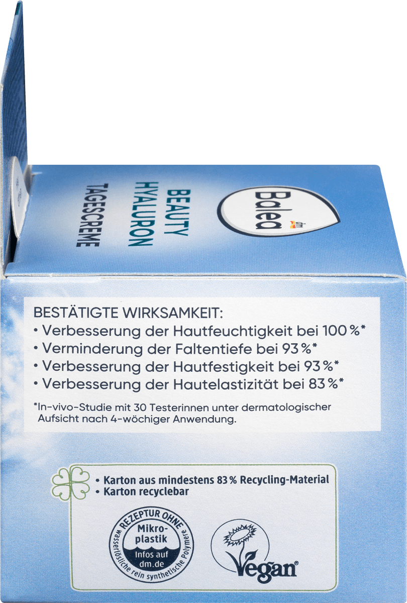 Gesichtscreme Anti Falten Beauty Hyaluron LSF 15, 50 ml