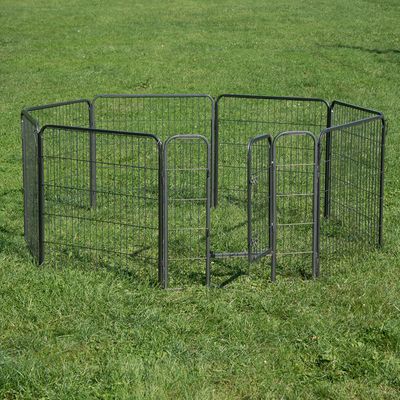 Welpenfreilaufgehege aus Metall