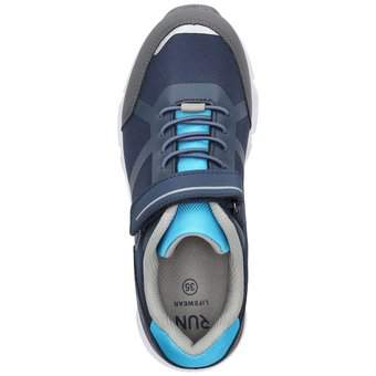 Run Lifewear Sneaker in blau