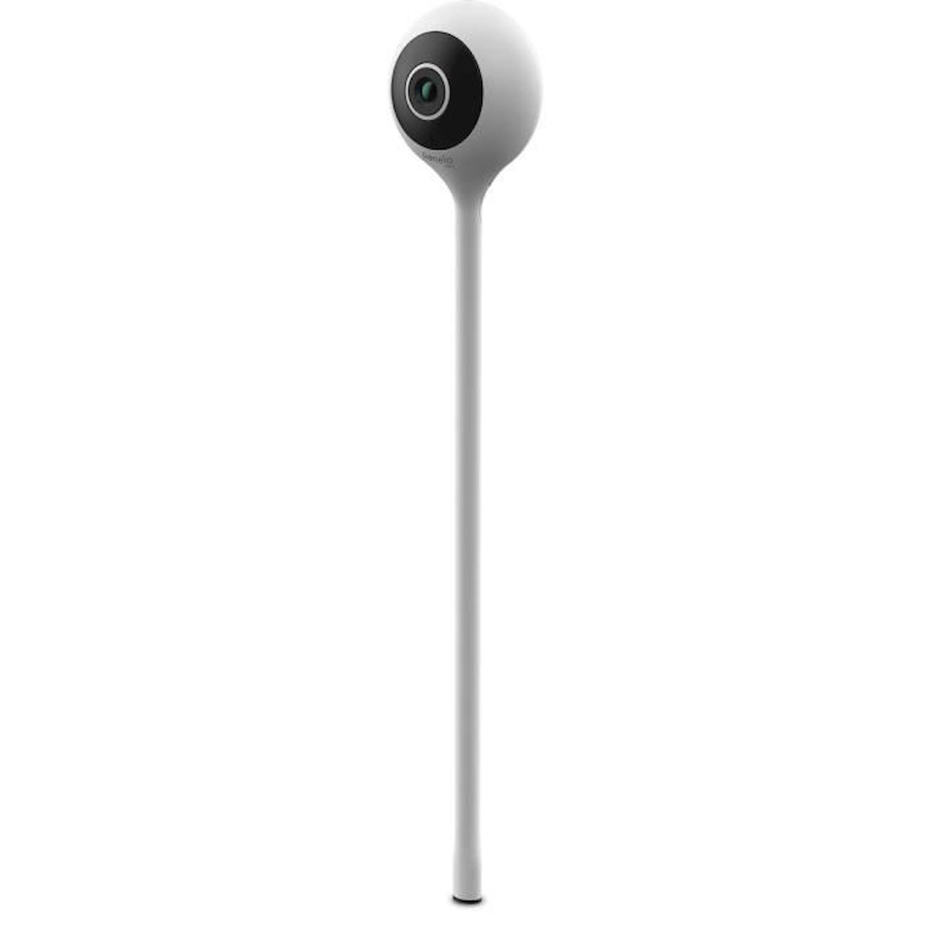 LIONELO Care Babyline Smart babyphone, camera bebe wifi, visibilité dans l'obscurité, bidirectionnelle, capteur de température blanc