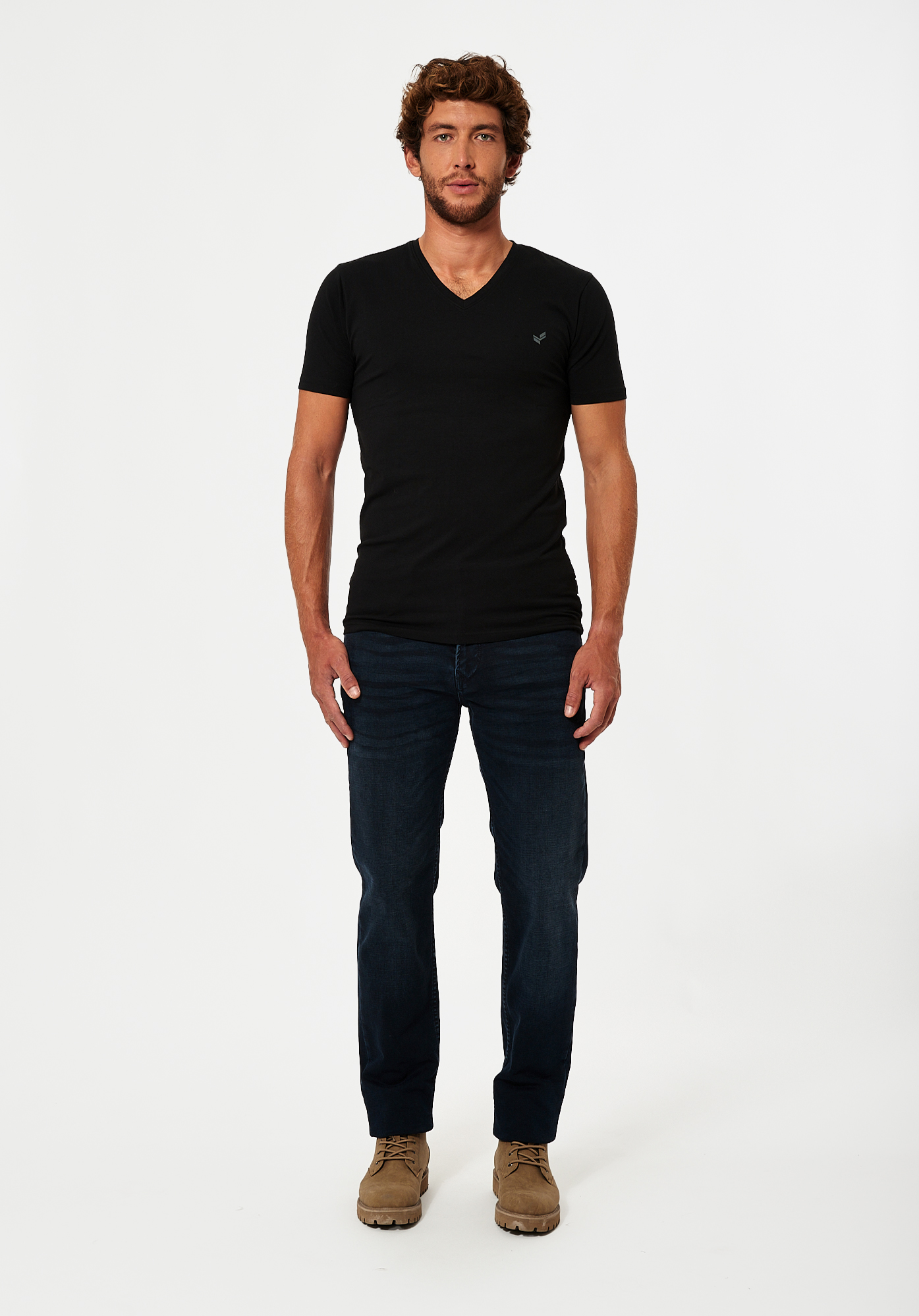 GIFT   Coffret de 2 t-shirts slim noir et blanc Homme