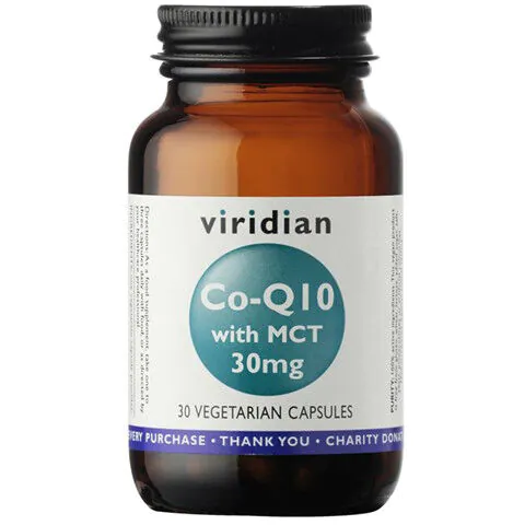 Viridian Coenzym Q10 30 mg med MCT, kapsler