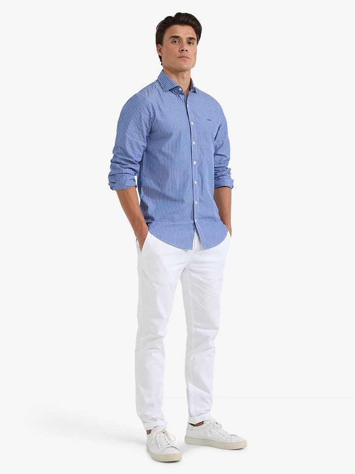 McGregor Hemd - Slim fit - in Blau günstig kaufen