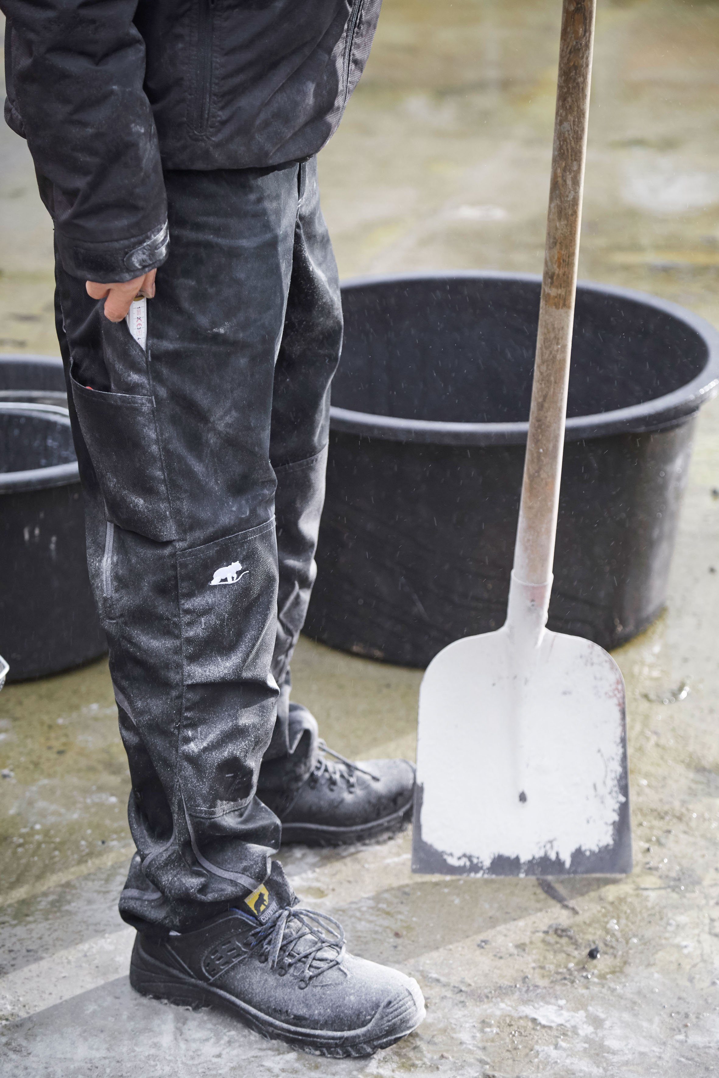Northern Country worker heavy Sicherheitsschuh (rutschhemmende Gummi-Laufsohle und EVA Abriebschutz im Vorderbereich) Schutzkappe und Durchtrittschutz gemäß Sicherheitsklasse S3, robust