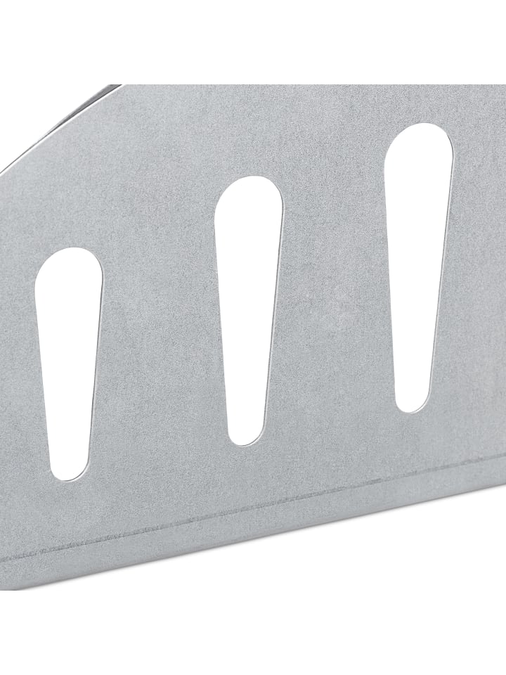 relaxdays 2x Kohlekorb in Silber günstig kaufen onesize