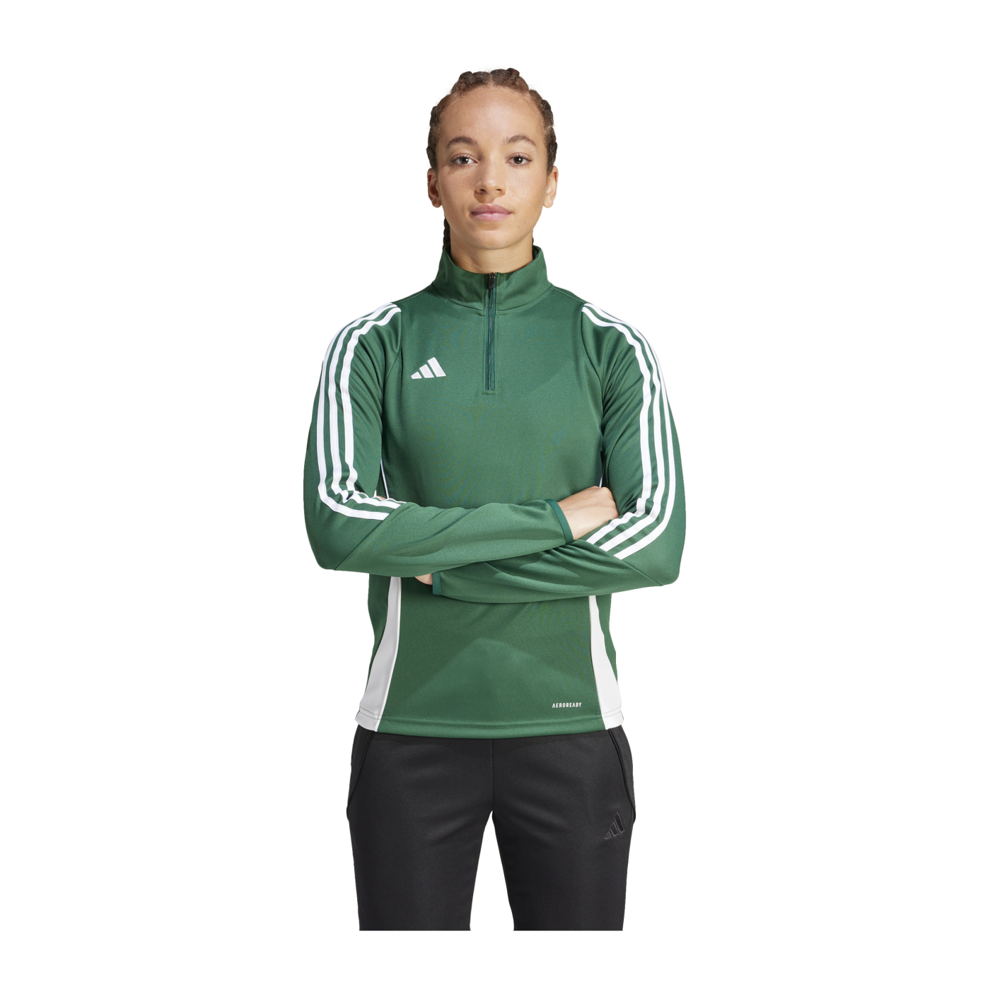 adidas Tiro 24 Trainingstop Damen Grün Weiss