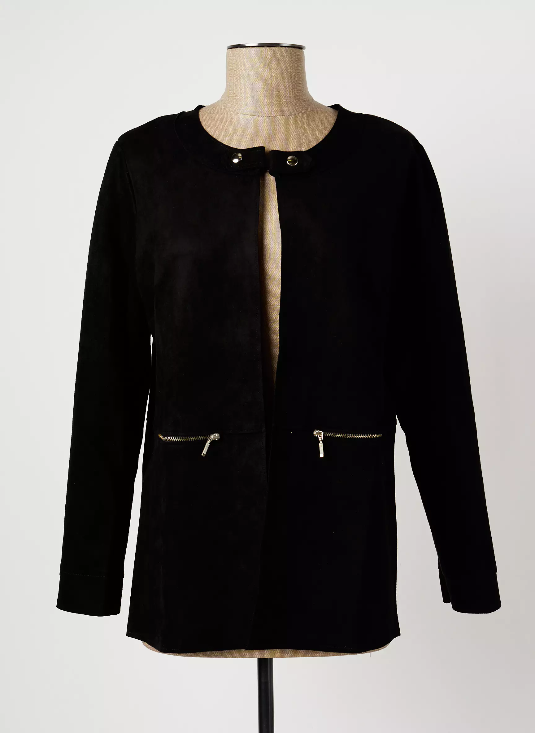 Multiples Vestecasual Femme couleur noir