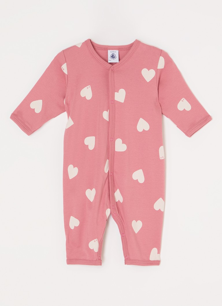 Kombinezon niemowlęcy Petit Bateau z nadrukiem