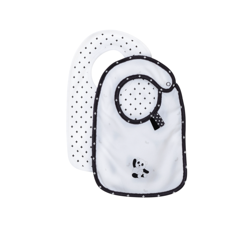 Lot de 2 bavoirs Chao chao