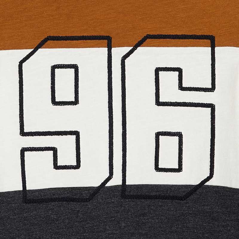 T-shirt manches longues 96 gris garçon