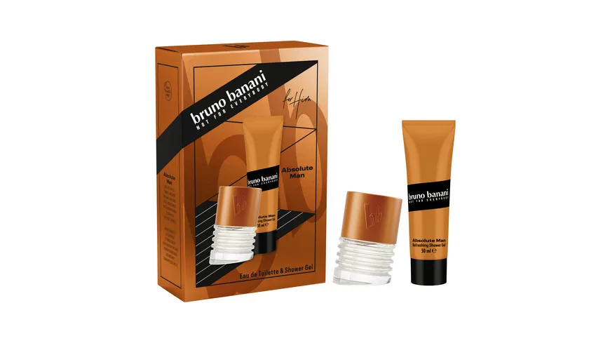 bruno banani Absoloute Man Eau de Toilette + Duschgel Geschenkpackung