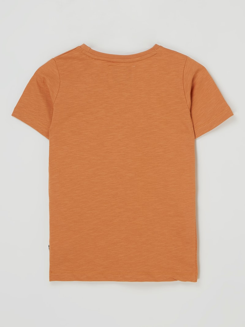 T-Shirt aus Baumwolle in orange