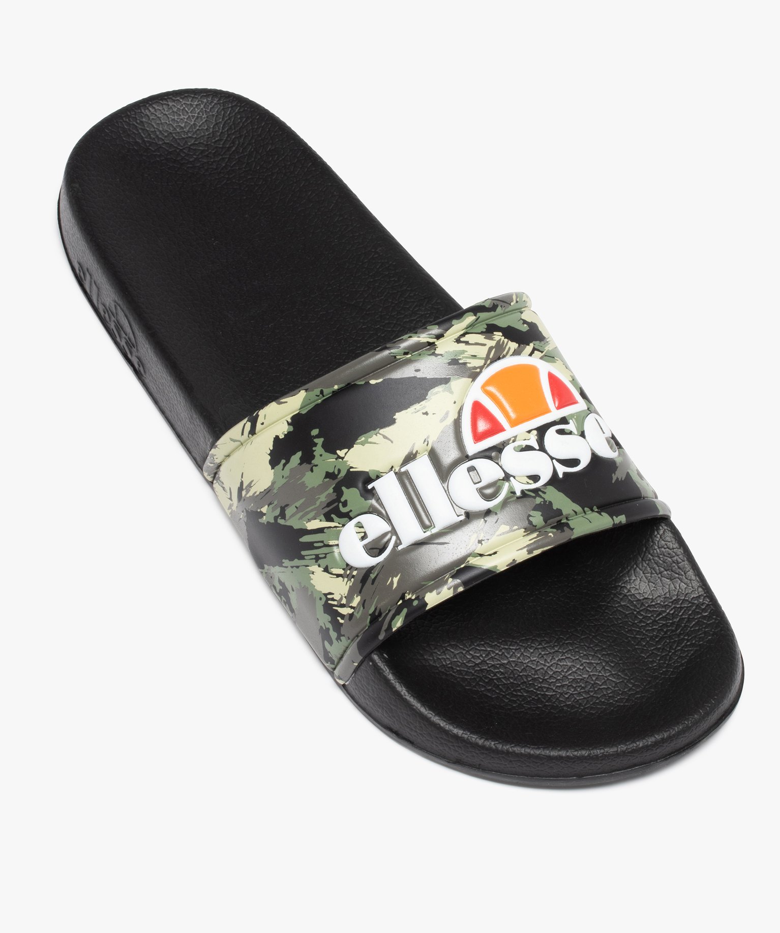Mules de piscine homme camouflage - Ellesse kaki | GEMO