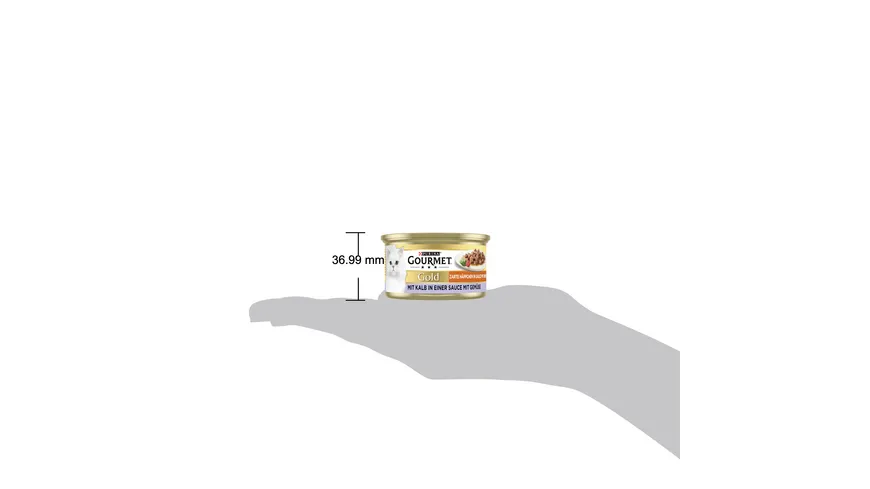PURINA GOURMET Gold Zarte Häppchen mit Kalb & Gemüse 85 g