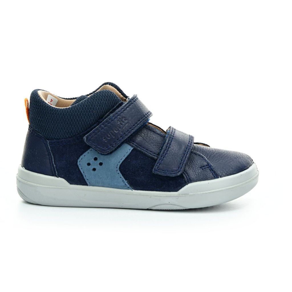 Superfit Superfree Nappa Blau Barfußstiefeletten