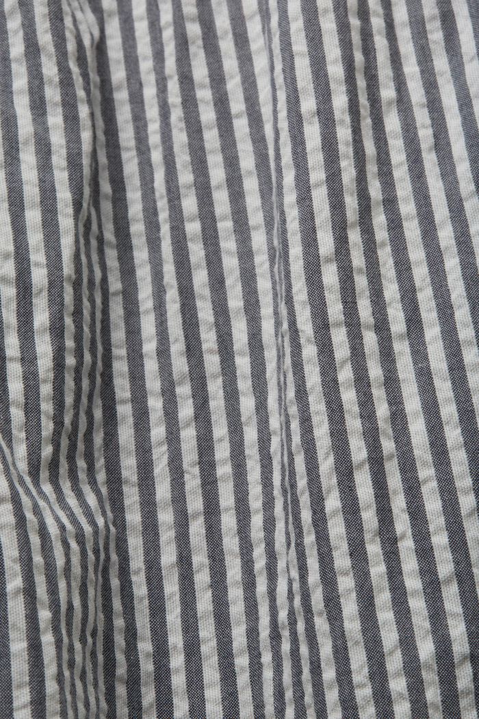 CURVY Seersucker-Kleid 100 % Baumwolle